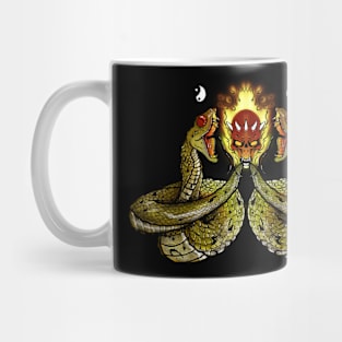 Skull and snakes Mug